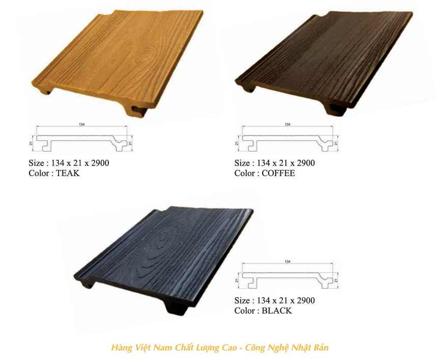 Tấm ốp tường hèm khít