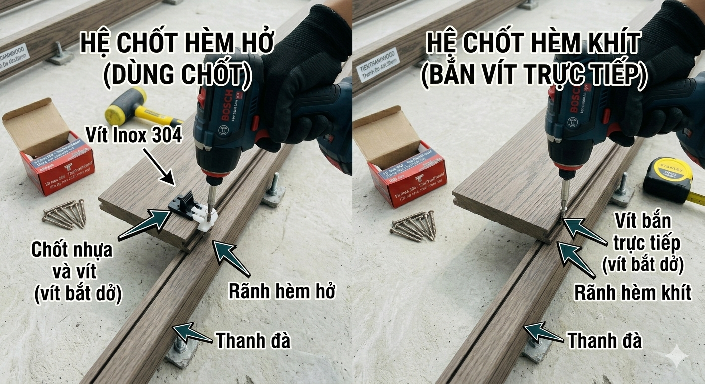 Lắp thanh đà